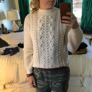Sezane | Sweaters | Sezane Pom Pom Rob 